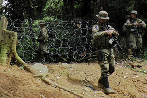 Cuando cruzar la selva del Darién es “la única y la última opción” (Fuente: AFP)