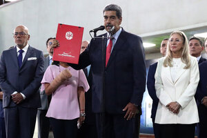 Venezuela: Maduro presentó un amparo para que la Justicia valide el resultado de las elecciones (Fuente: EFE)
