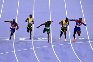 Así fue carrera los cien metros llanos que consagró a Noah Lyles