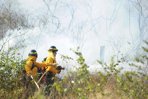 Alarma en Bolivia por 23.748 focos de calor y 8 incendios forestales activos (Fuente: EFE)