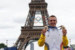 El doble campeón olímpico que empezó su carrera profesional en Argentina (Fuente: AFP)