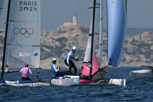 ¿Por qué se suspendió la Medal Race de Vela Nacra 17 y cuándo se va a hacer?