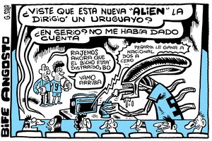 El Alien uruguayo (Fuente: Gustavo Sala)