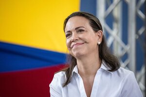 María Corina Machado rechazó celebrar nuevas elecciones en Venezuela (Fuente: EFE)