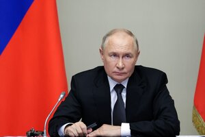 Putin prometió expulsar a las tropas ucranianas de la región fronteriza de Kursk (Fuente: EFE)