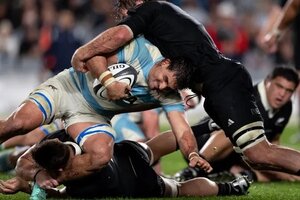 Dura derrota de Los Pumas ante los All Blacks  (Fuente: NA)