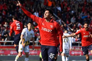 Independiente logró su segundo éxito al hilo en la Liga Profesional (Fuente: Fotobaires)