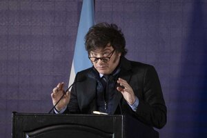 Javier Milei: "El veto va a ser completo, va a ser total" (Fuente: NA)