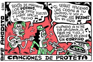 Canciones de proteta (Fuente: Gustavo Sala)