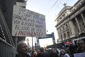 Así fue como la Policía Federal reprimió a los jubilados frente al Congreso (Fuente: Sandra Cartasso)