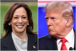 Elecciones en Estados Unidos: se confirmó el debate presidencial entre Donald Trump y Kamala Harris (Fuente: AFP)