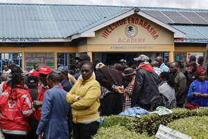 Tragedia escolar enluta a Kenia (Fuente: AFP)