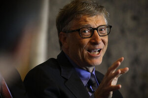 Bill Gates, un magnate a contramano de Elon Musk y Javier Milei