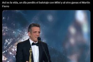 Premios Martín Fierro 2024: los mejores memes que se hicieron virales en las redes (Fuente: Redes sociales)