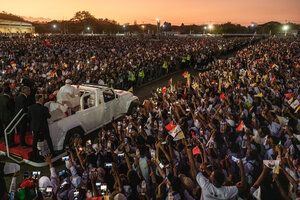 El Papa se da un baño de masas en Timor Oriental (Fuente: AFP)