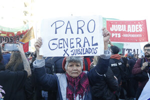 "Dejen sus sillones y salgan a la calle", el reclamo de los jubilados en primera persona (Fuente: Leandro Teysseire)