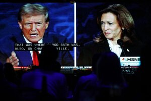 Reacciones del debate Trump-Harris: cómo impactó en los medios y el rating (Fuente: AFP)