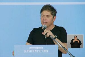 Kicillof: “Para Milei, la casta es el pueblo”  (Fuente: Capturas de video)