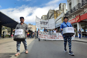 Ollas vacías contra el hambre en los barrios