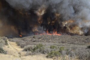 Riesgo extremo en Córdoba por los incendios: drama en Capilla del Monte y Chancaní (Fuente: Redes sociales)