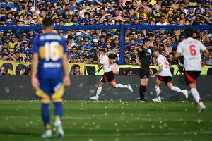 River le ganó a Boca con polémica en el VAR: el minuto a minuto y las repercusiones (Fuente: AFP)