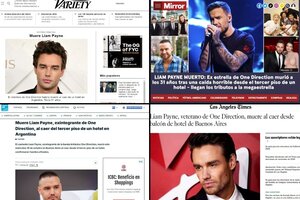 Así reflejaron los medios internacionales la muerte de Liam Payne (Fuente: Imagen web)