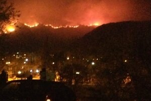 Incendios en Córdoba: "Sentimos el olor a humo desde hace días"