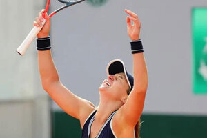 Roland Garrós: Nadia Podoroska será la primera tenista argentina en cuartos de un Grand Slam después de 16 años