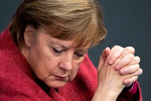 Alemania: Angela Merkel apoya un "confinamiento nacional corto" para contener la pandemia