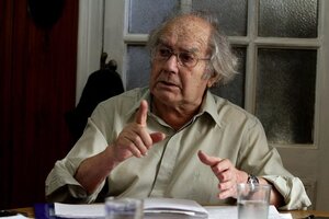 Adolfo Pérez Esquivel: "El capitalismo nunca se va a humanizar"