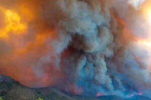 Incendio en El Bolsón: "Hay condiciones que son muy propicias para que el fuego se dispare y sea imbatible"