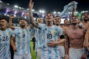 El saludo de Alberto Fernández y Cristina Kirchner a la Selección Argentina campeona