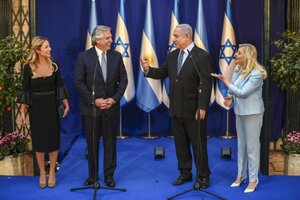 Alberto Fernández se reunió Benjamin Netanyahu y cerró su gira por Israel