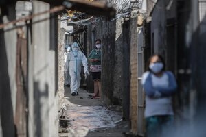 Vecinos de Villa Azul: "Si no nos mata el virus, nos va a matar el hambre"