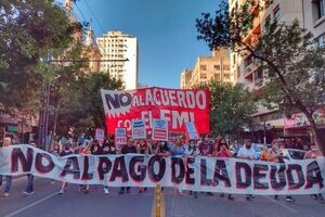 Córdoba: denunciaron "graves ataques" a manifestantes durante la marcha contra el FMI