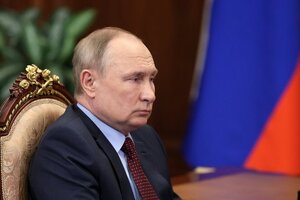 Vladímir Putin afirmó que decretar una exclusión aérea sobre Ucrania significaría una declaración de guerra  