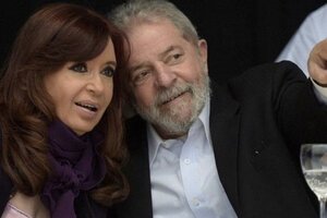 Cristina Kirchner y Lula Da Silva en conferencia sobre los desafíos de la política latinoamericana