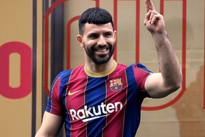 El "Kun" Agüero palpita su debut en el Barcelona
