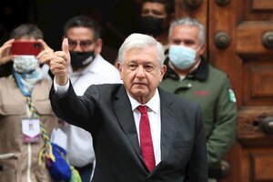 México: López Obrador pidió al FMI asumir su responsabilidad ante el "endeudamiento excesivo" de Argentina