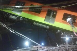 México: al menos 23 muertos tras el desplome de un puente ferroviario
