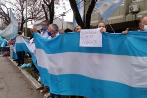 Se realizó una protesta en Santa Fe contra la intervención de Vicentin