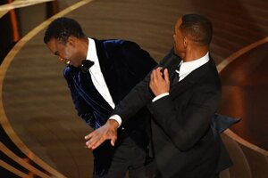 Chris Rock no denunciará a Will Smith por la piña que le pegó en los Premios Oscar 2022