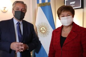 Kristalina Georgieva aseguró que el objetivo del FMI "es ayudar a Argentina a construir un futuro próspero para todos"