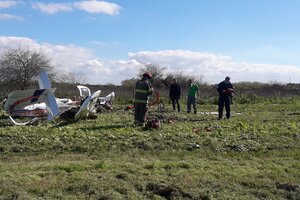 Cayó una avioneta y dos personas murieron en las inmediaciones de la Autopista Buenos Aires-La Plata