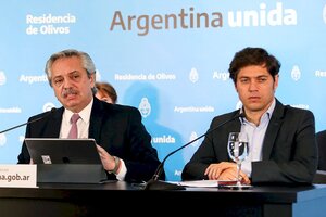 Alberto Fernández y Axel Kicillof hablaron de un "plan de contingencia" si se desborda el sistema sanitario porteño