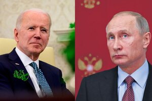 Volvió el teléfono rojo: Joe Biden y Vladimir Putin hablaron por la tensión en Ucrania