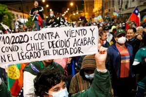 Chile: "este triunfo aplastante no se puede emparentar con ningún partido político"