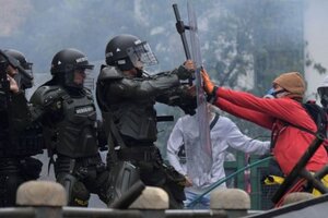 Alberto Fernández condenó la represión en Colombia y reclamó que "cese la violencia institucional"