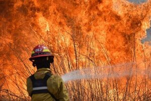 Corrientes: ya apagaron el 80 por ciento de los incendios