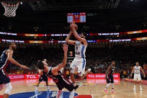 Mundial de Básquet: Argentina le ganó a Francia y jugará la final ante España